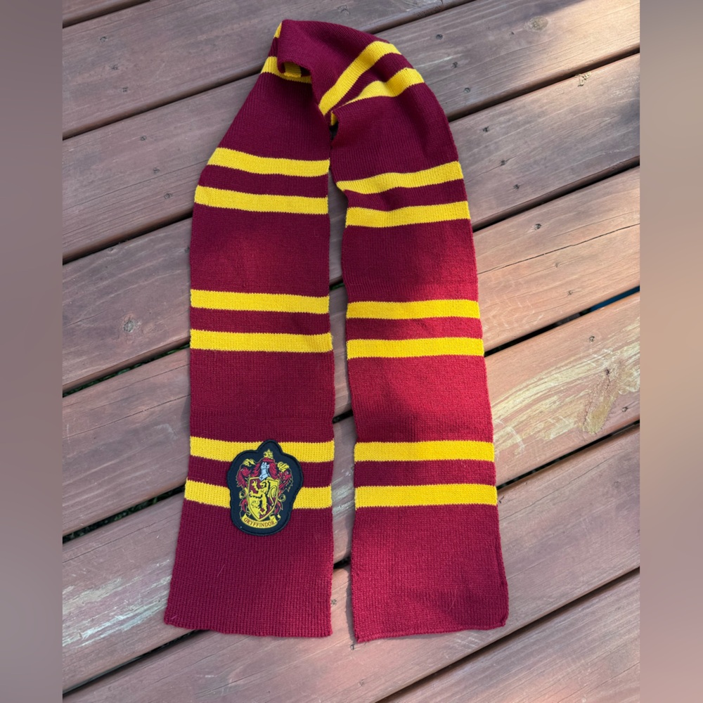 Kids Gryffindor Scarf Costume Accessory - Red and Yellow